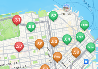 Screenshot of Price per kWh